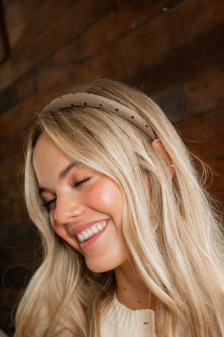 Pin Dotted Headband