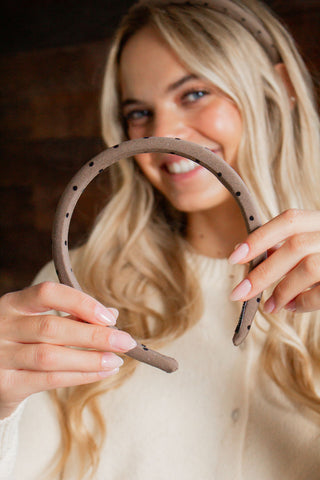 Pin Dotted Headband