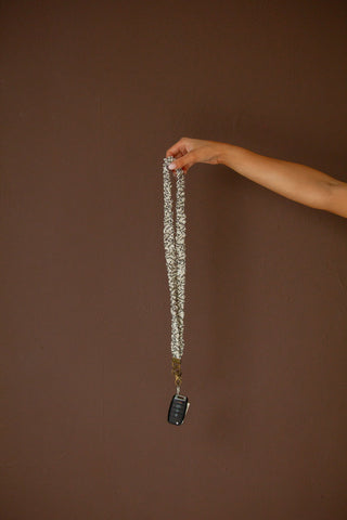 Ebony and Ivory Lanyard