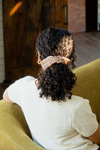 Feline Spots Jumbo Scrunchie