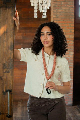 Vintage Rose Lanyard