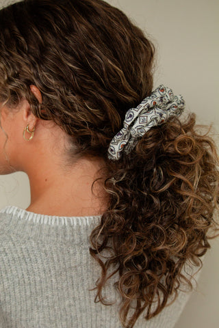 Halloween Stamps Jumbo Scrunchie