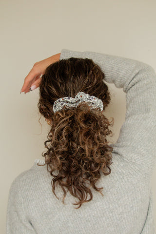 Halloween Stamps Jumbo Scrunchie