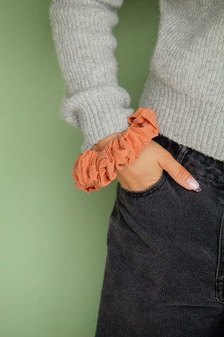 Pumpkin Spice Jumbo Scrunchie