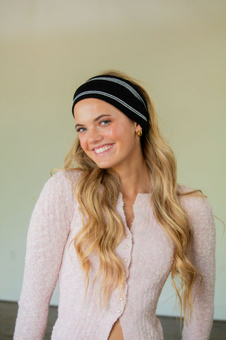 Cozy Stripe Stretchy Headband