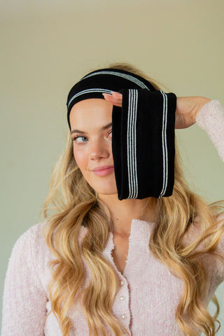 Cozy Stripe Stretchy Headband
