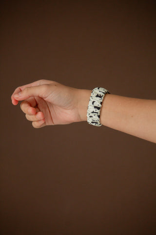 Black Cat Scrunchie Watch Band