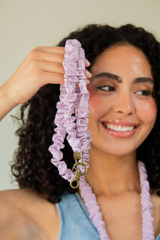Lavender Dreams Satin Lanyard