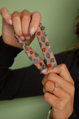 Fall Pumpkins Keychain