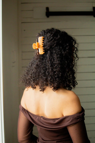 Butterscotch Claw Clip