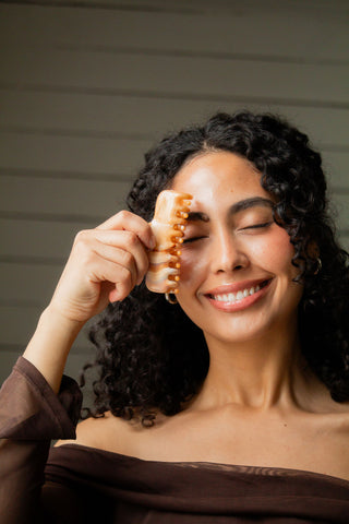 Butterscotch Claw Clip