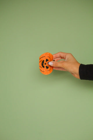 Jack O' Lantern Claw Clip