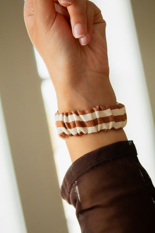 Cinnamon Striped Apple Watch Band