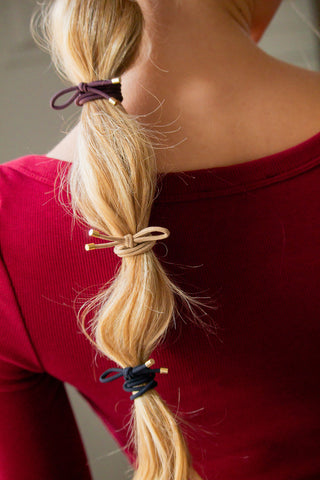 Half Bow Hair Tie 4-Pack