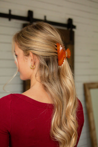 Auburn Claw Clip