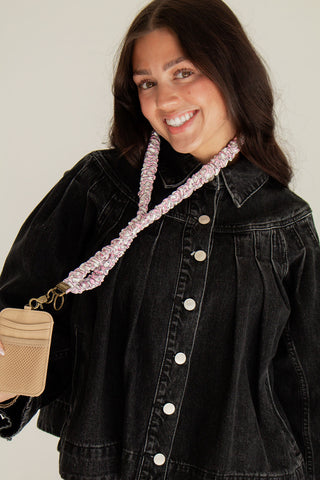 Pink Ghosts Lanyard