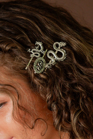 3-pack Dragon Bobby Pins