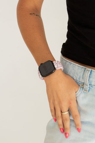 Pink Ghosts Apple Watch Band