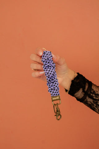 Twilight Gingham Keychain