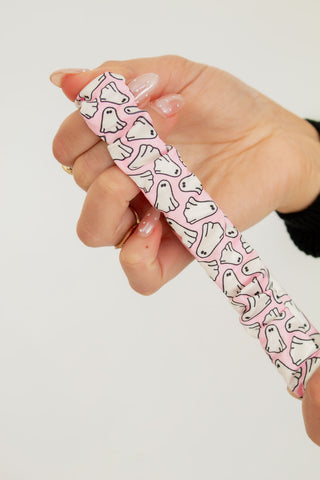 Pink Ghosts Keychain