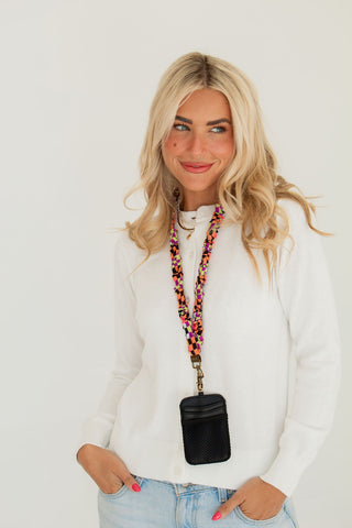 Spellbound Check Lanyard