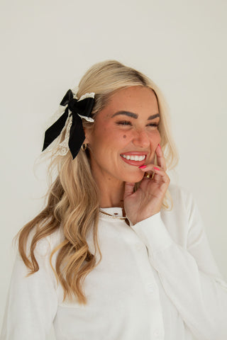 Wednesday Bow Barrette