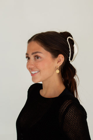 Silverline Cutout Claw Clip