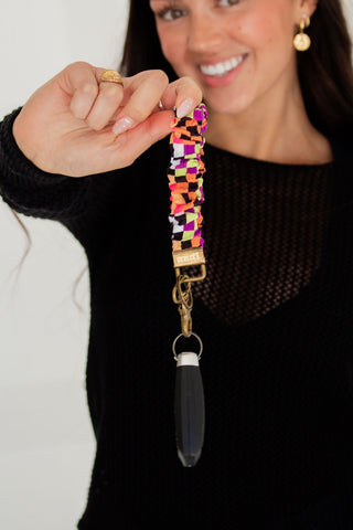 Spellbound Check Keychain