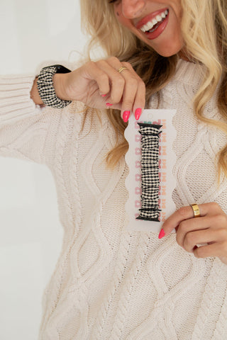 Pepper Gingham Apple Watch Band