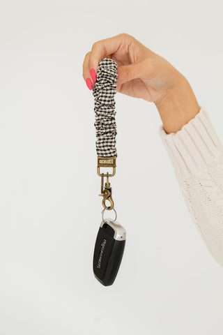 Pepper Gingham Keychain