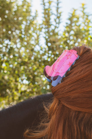 Sweetheart Boot Claw Clip