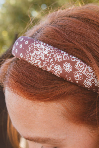 Cowgirl Paisley Headband