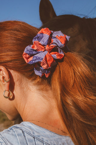 Bandana Patch Jumbo Scrunchie