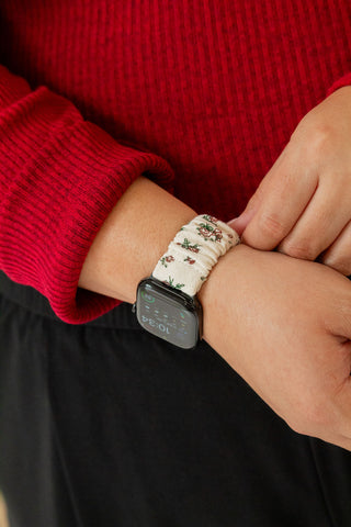 Holiday Floral Apple Watch Band
