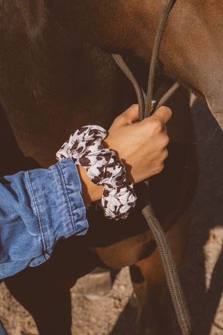 Moo Jumbo Scrunchie