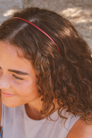 Thin Leather Headband