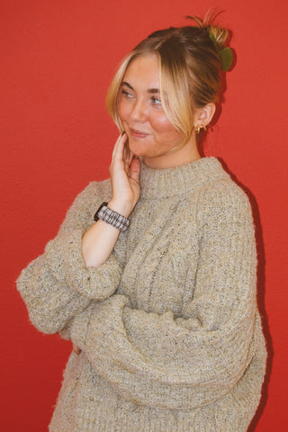 Wintertime Flannel Apple Watch Band