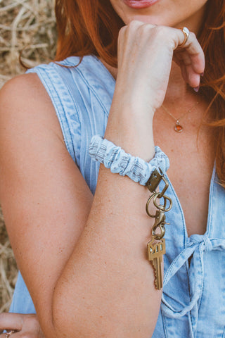 Boots & Blue Keychain