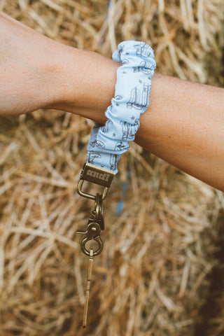 Boots & Blue Keychain