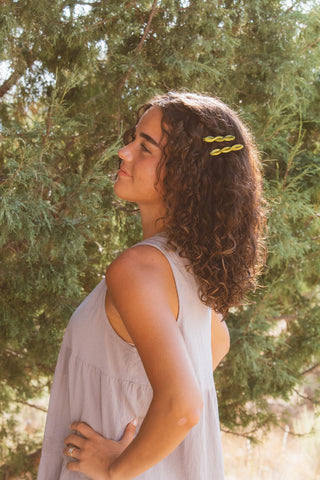 Twisted Acetate Alligator Clips 2-pack