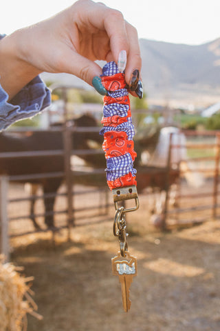 Bandana Patch Keychain