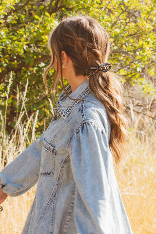 Infinity Bow Chignon Pin