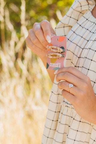 Oval Alligator Clips 2-pack