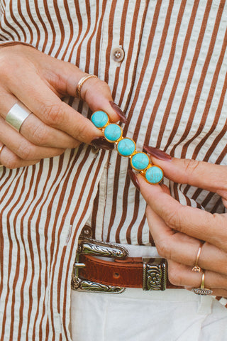 Turquoise Sun Barrette