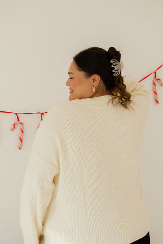 Hazy Pale Pink Claw Clip