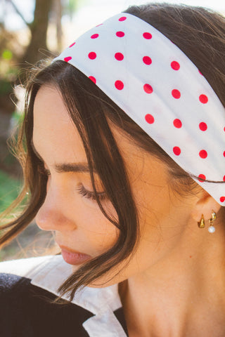 Dotted Stretchy Headband