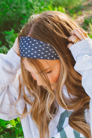 Dotted Stretchy Headband