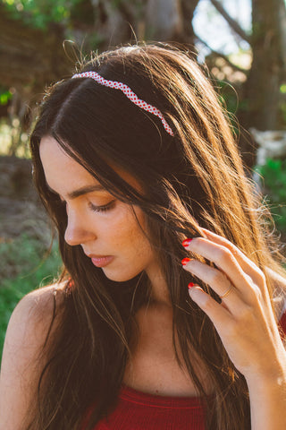 Squiggly Polka Dot Headband