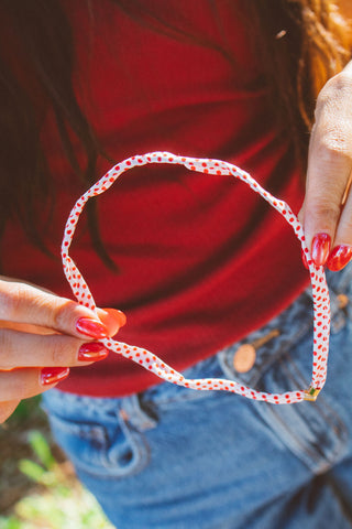 Squiggly Polka Dot Headband