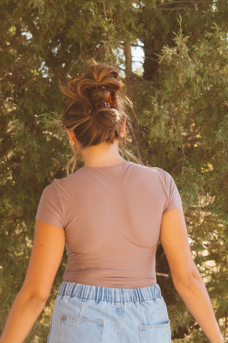 Leopard Curved Claw Clip